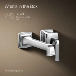 Wall-mount single-handle bathroom sink faucet, 1.2 gpm^Kohler Online