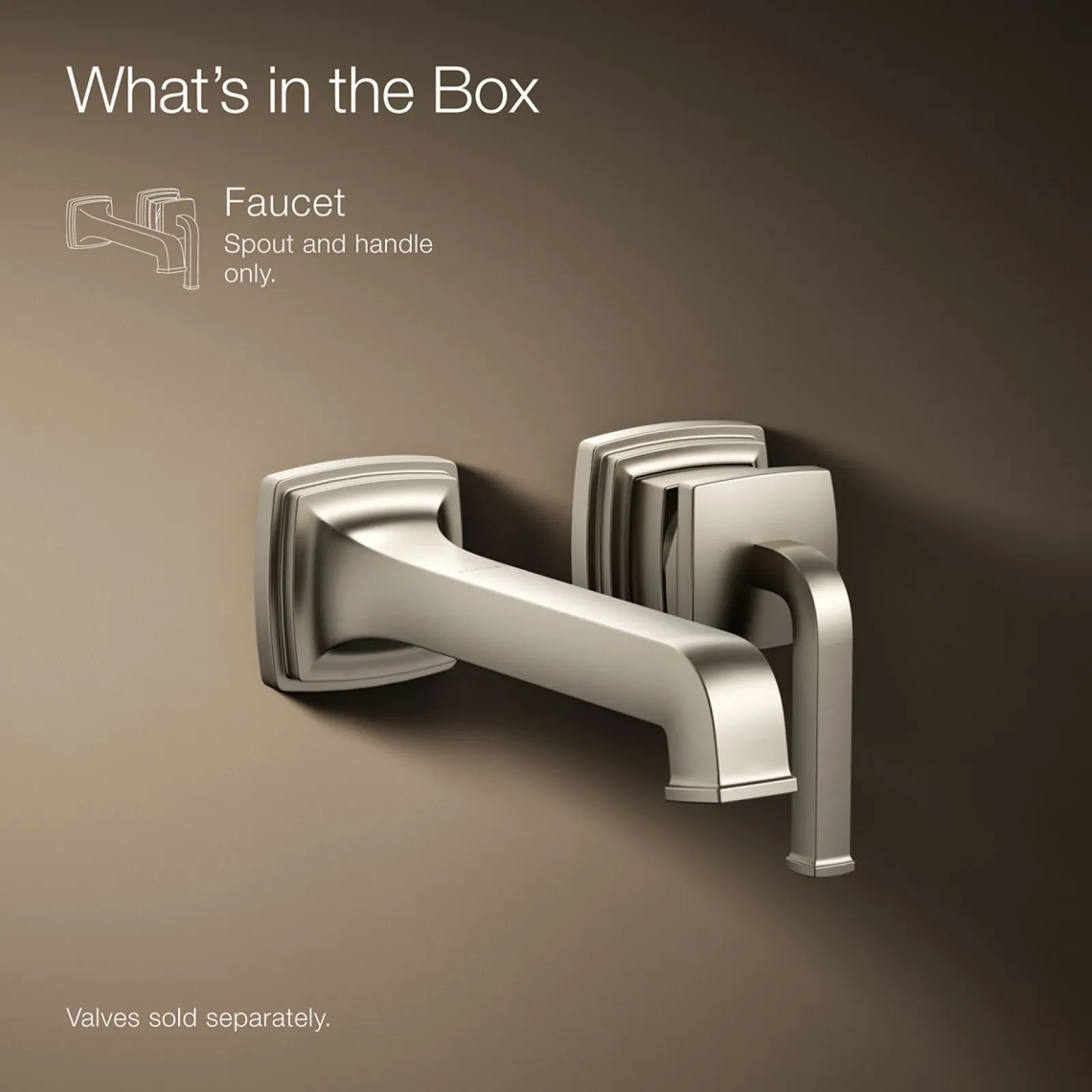 Wall-mount single-handle bathroom sink faucet, 1.2 gpm^Kohler Online