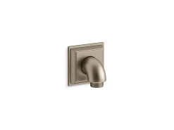 Wall-mount supply elbow with check valve^Kohler Hot