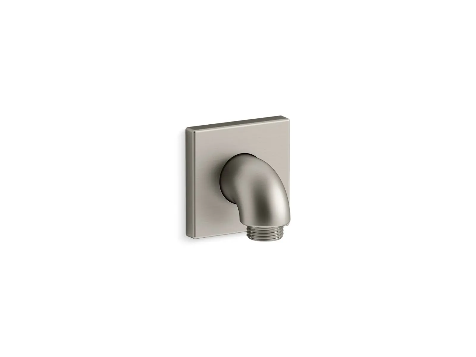 Wall-mount supply elbow with check valve^Kohler