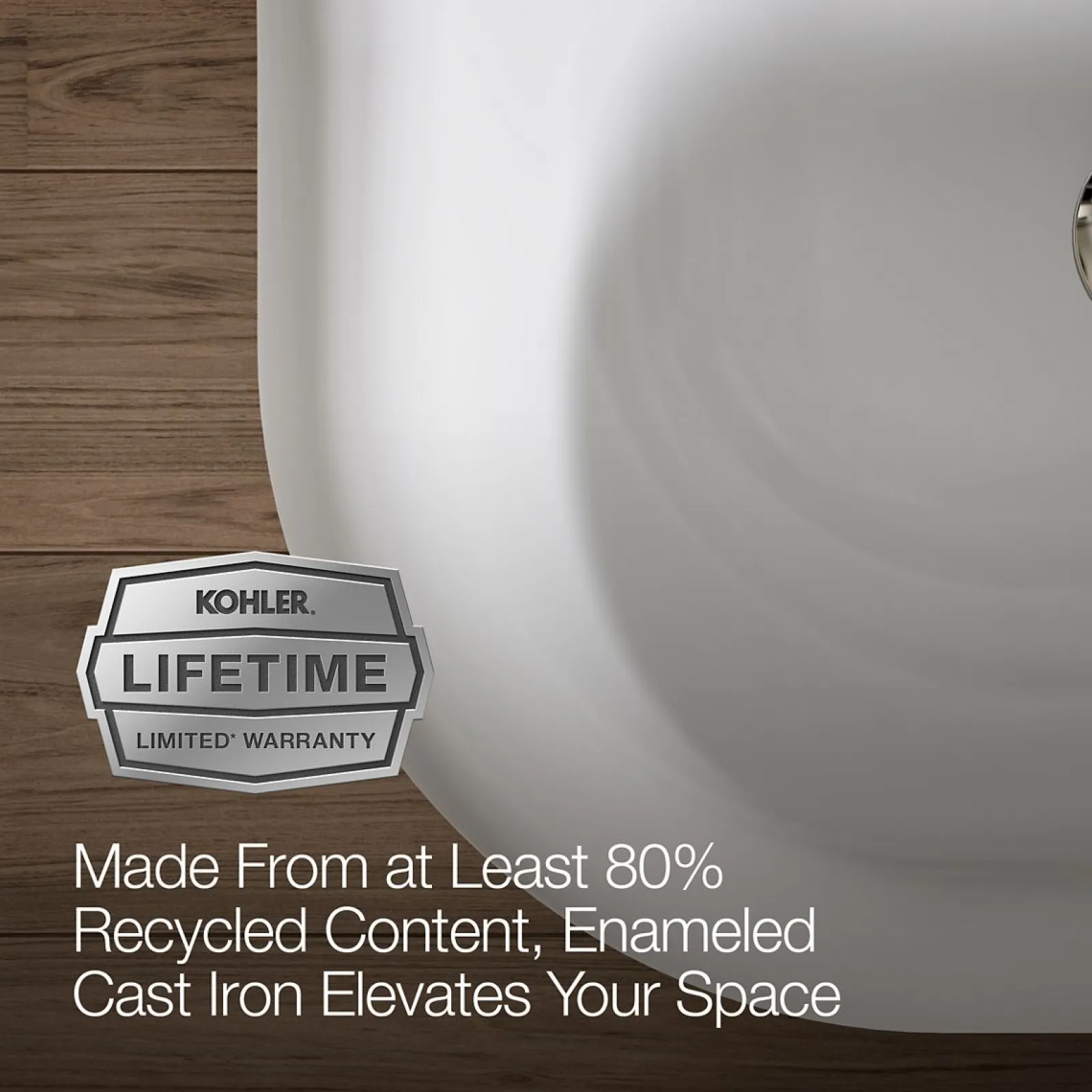 36" wall-mount utility sink^Kohler Hot