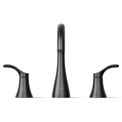 Widespread bathroom sink faucet, 0.5 gpm^Kohler