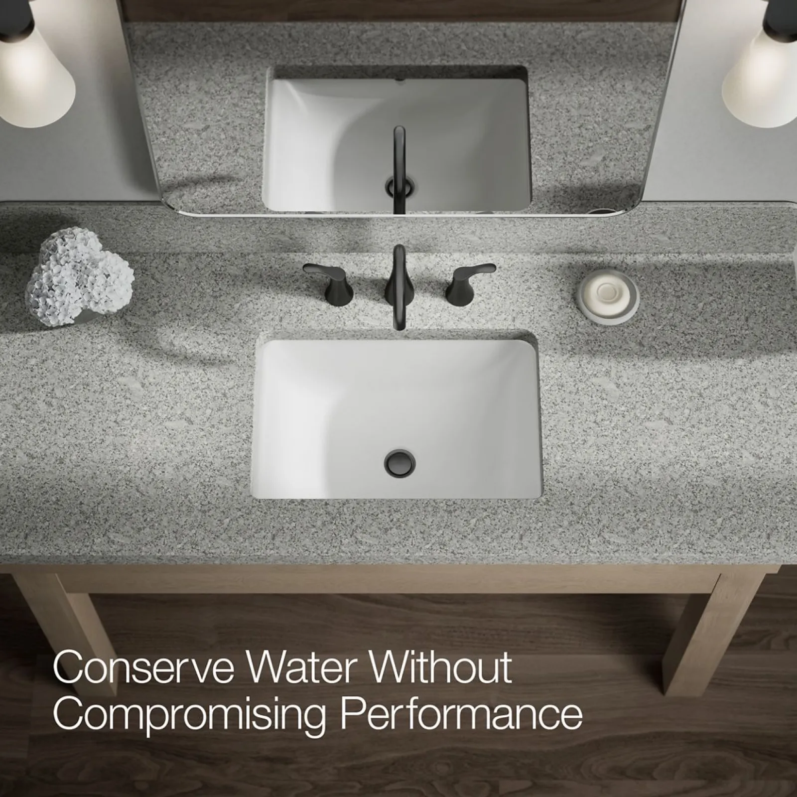 Widespread bathroom sink faucet, 1.2 gpm^Kohler Best