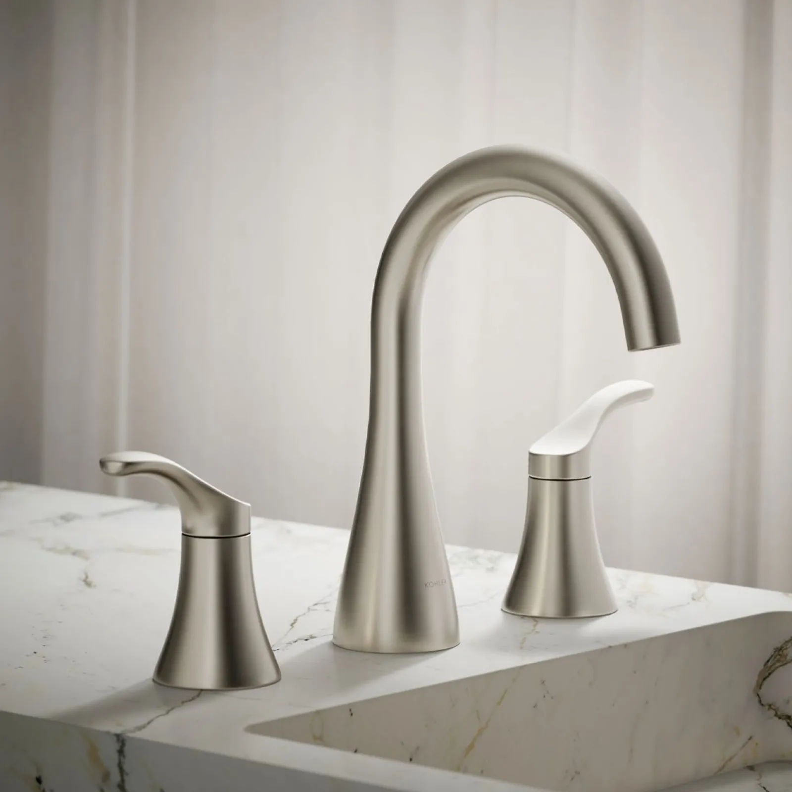Widespread bathroom sink faucet, 1.2 gpm^Kohler Best
