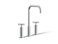 Widespread bathroom sink faucet with Cross handles, 1.2 gpm^Kohler Hot