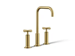 Widespread bathroom sink faucet with Cross handles, 1.2 gpm^Kohler Hot