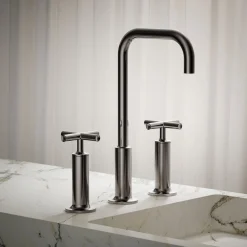 Widespread bathroom sink faucet with Cross handles, 1.2 gpm^Kohler Hot