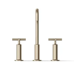 Widespread bathroom sink faucet with Cross handles, 1.2 gpm^Kohler Hot