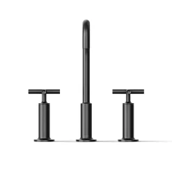 Widespread bathroom sink faucet with Cross handles, 1.2 gpm^Kohler Hot