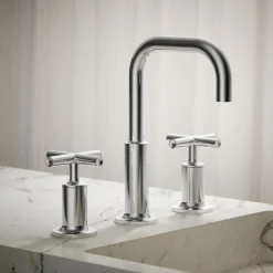 Widespread bathroom sink faucet with Cross handles, 1.2 gpm^Kohler Clearance