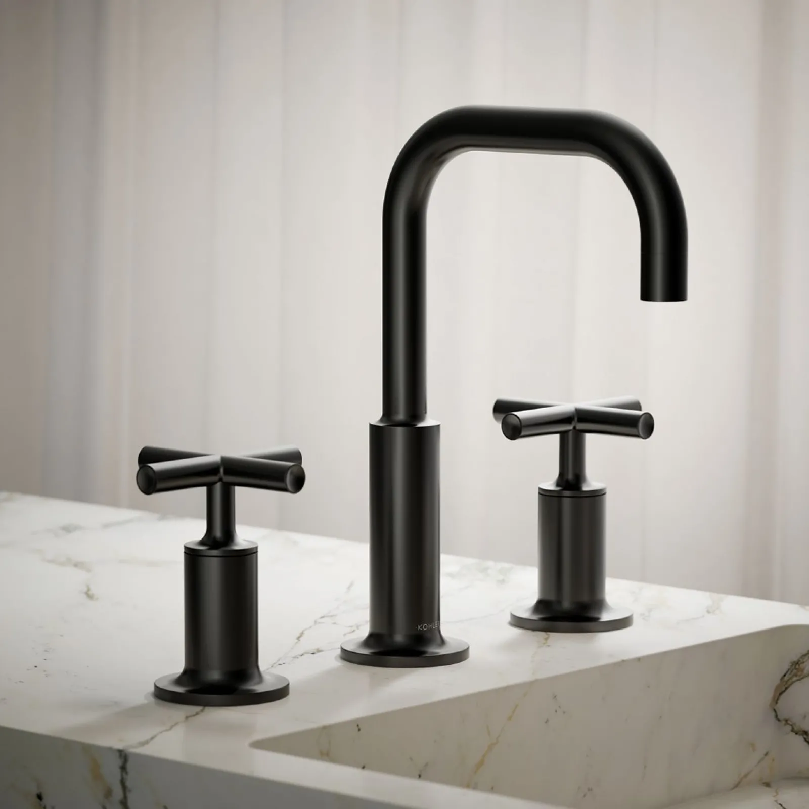 Widespread bathroom sink faucet with Cross handles, 1.2 gpm^Kohler Clearance