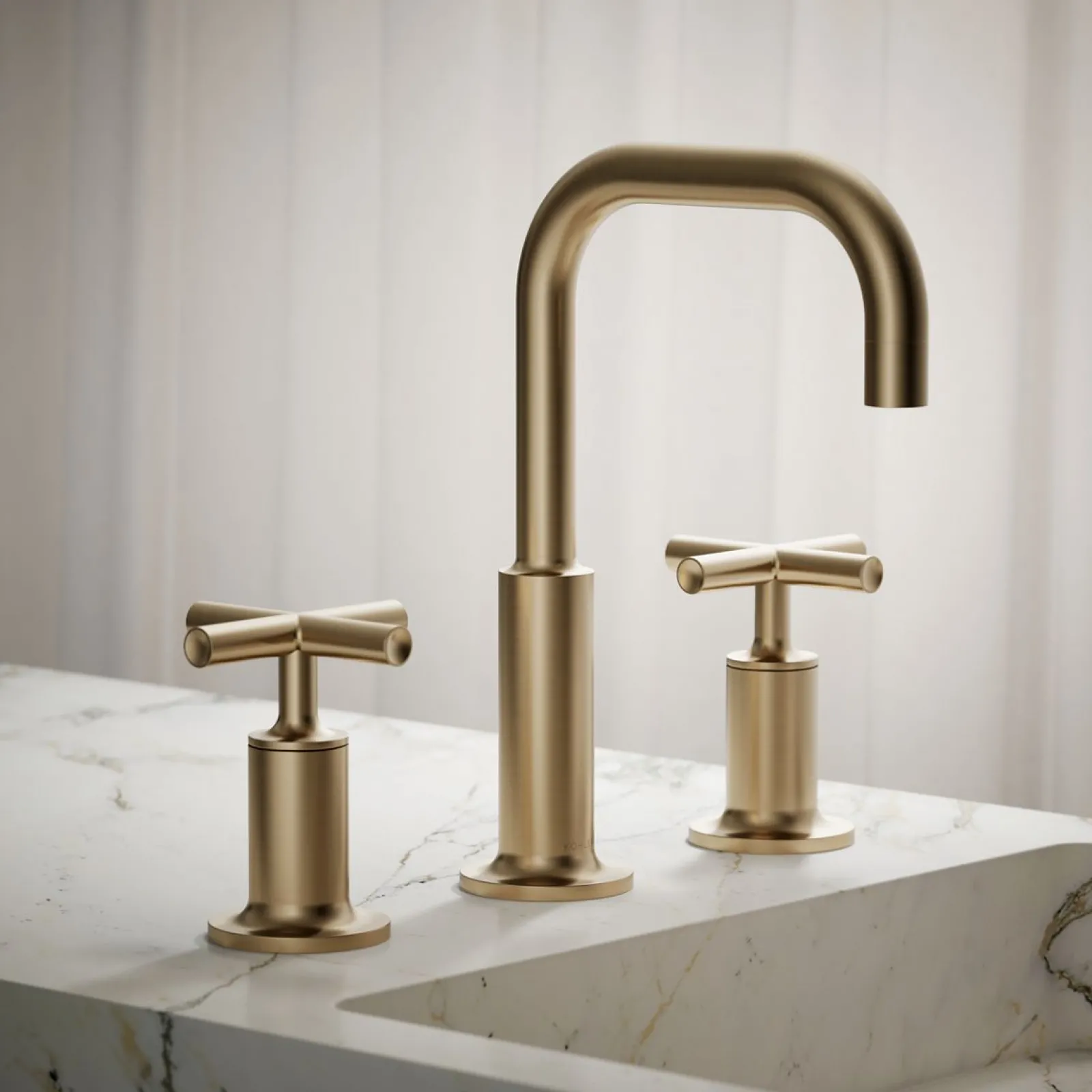 Widespread bathroom sink faucet with Cross handles, 1.2 gpm^Kohler Clearance
