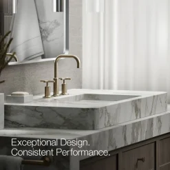 Widespread bathroom sink faucet with Cross handles, 1.2 gpm^Kohler Clearance