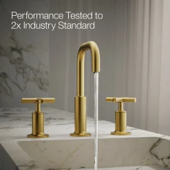 Widespread bathroom sink faucet with Cross handles, 1.2 gpm^Kohler Clearance