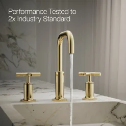 Widespread bathroom sink faucet with Cross handles, 1.2 gpm^Kohler Clearance