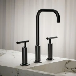 Widespread bathroom sink faucet with Lever handles, 1.2 gpm^Kohler Online
