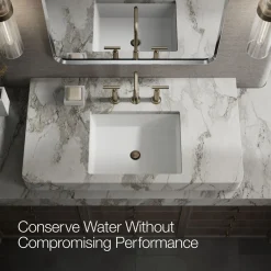 Widespread bathroom sink faucet with Lever handles, 1.2 gpm^Kohler Online
