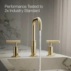 Widespread bathroom sink faucet with Lever handles, 1.2 gpm^Kohler Clearance