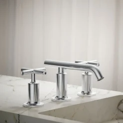 Widespread bathroom sink faucet with Cross handles, 1.2 gpm^Kohler Best