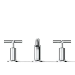 Widespread bathroom sink faucet with Cross handles, 1.2 gpm^Kohler Best