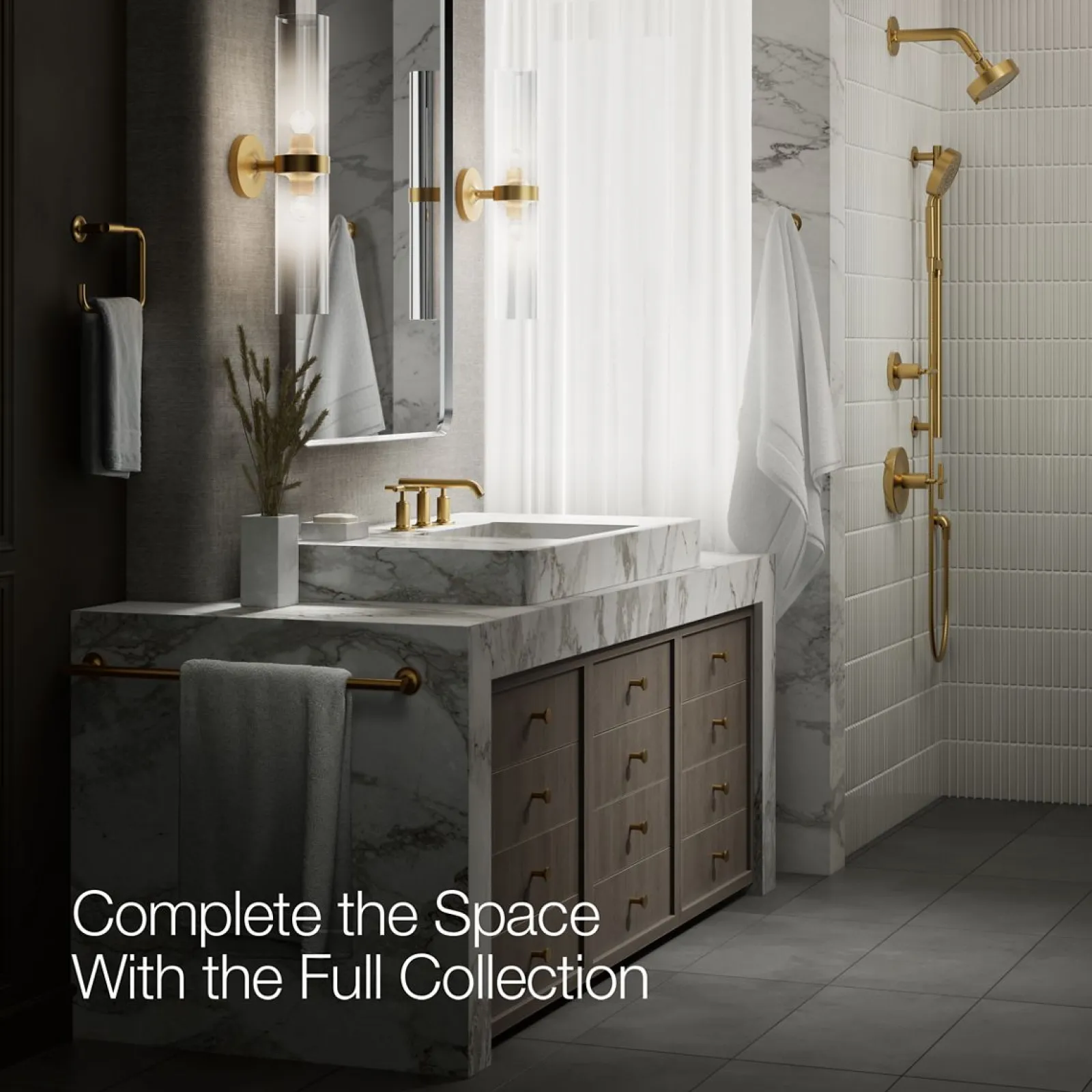 Widespread bathroom sink faucet with Cross handles, 1.2 gpm^Kohler Best