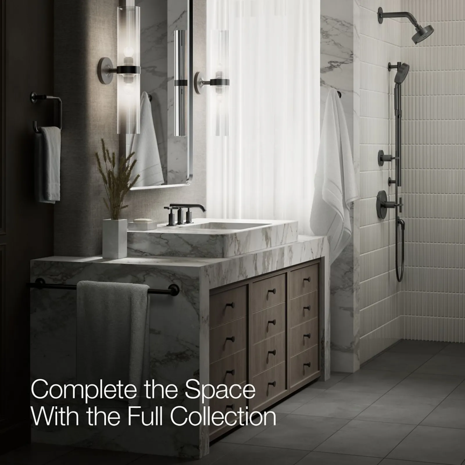 Widespread bathroom sink faucet with Cross handles, 1.2 gpm^Kohler Best