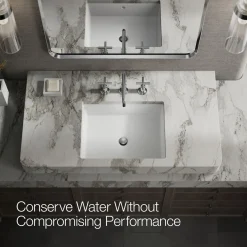 Widespread bathroom sink faucet with Cross handles, 1.2 gpm^Kohler Best