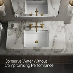 Widespread bathroom sink faucet with Cross handles, 1.2 gpm^Kohler Best