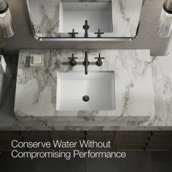 Widespread bathroom sink faucet with Cross handles, 1.2 gpm^Kohler Best
