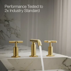 Widespread bathroom sink faucet with Cross handles, 1.2 gpm^Kohler Best