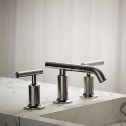 Widespread bathroom sink faucet with Lever handles, 1.2 gpm^Kohler