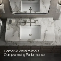 Widespread bathroom sink faucet with Lever handles, 1.2 gpm^Kohler