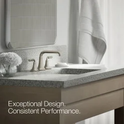 Widespread bathroom sink faucet, 0.5 gpm^Kohler Sale