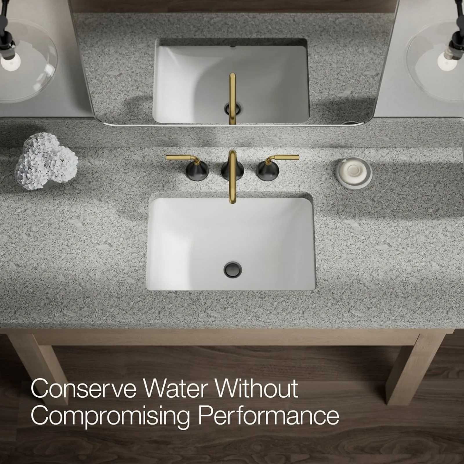 Widespread bathroom sink faucet, 0.5 gpm^Kohler Sale