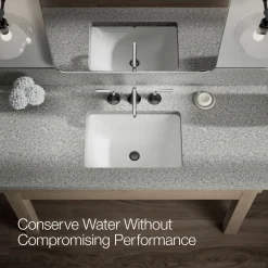 Widespread bathroom sink faucet, 0.5 gpm^Kohler Sale