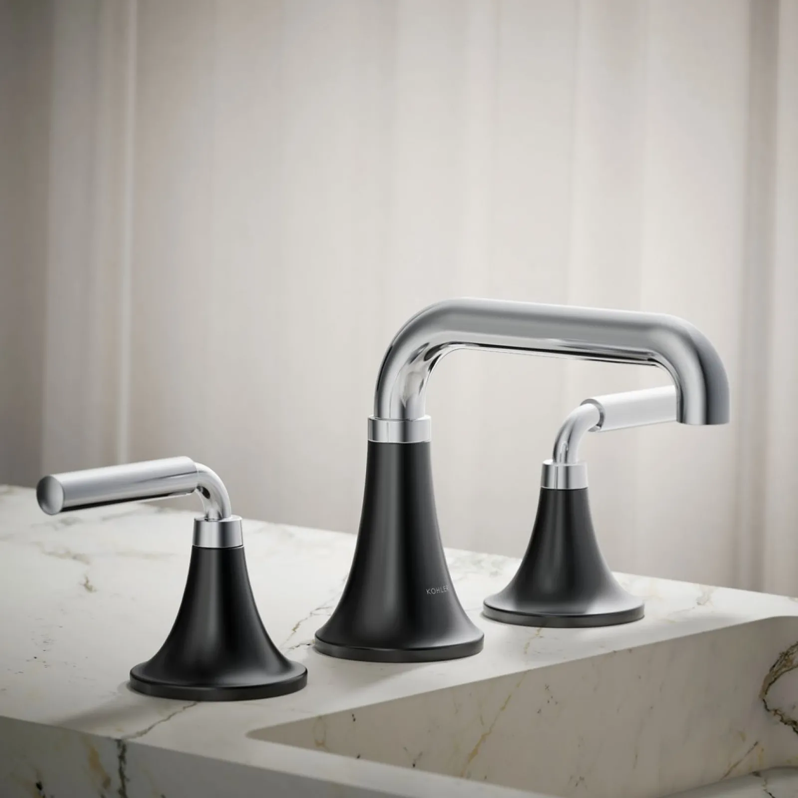 Widespread bathroom sink faucet, 1.2 gpm^Kohler Online