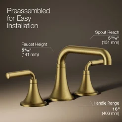 Widespread bathroom sink faucet, 1.2 gpm^Kohler Online