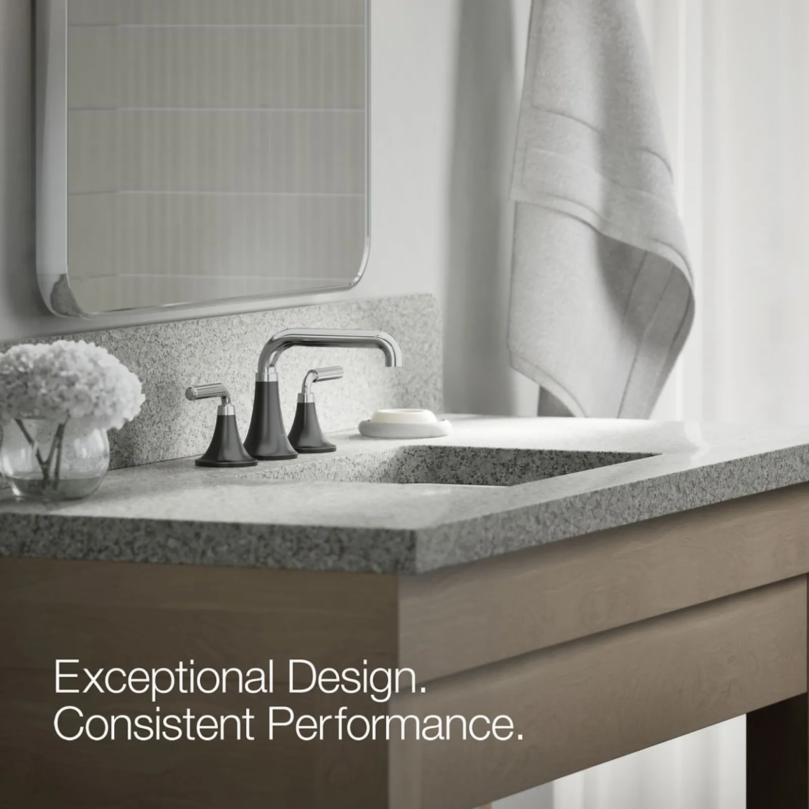 Widespread bathroom sink faucet, 1.2 gpm^Kohler Online