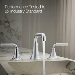 Widespread bathroom sink faucet, 1.2 gpm^Kohler Online