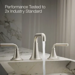Widespread bathroom sink faucet, 1.2 gpm^Kohler Online