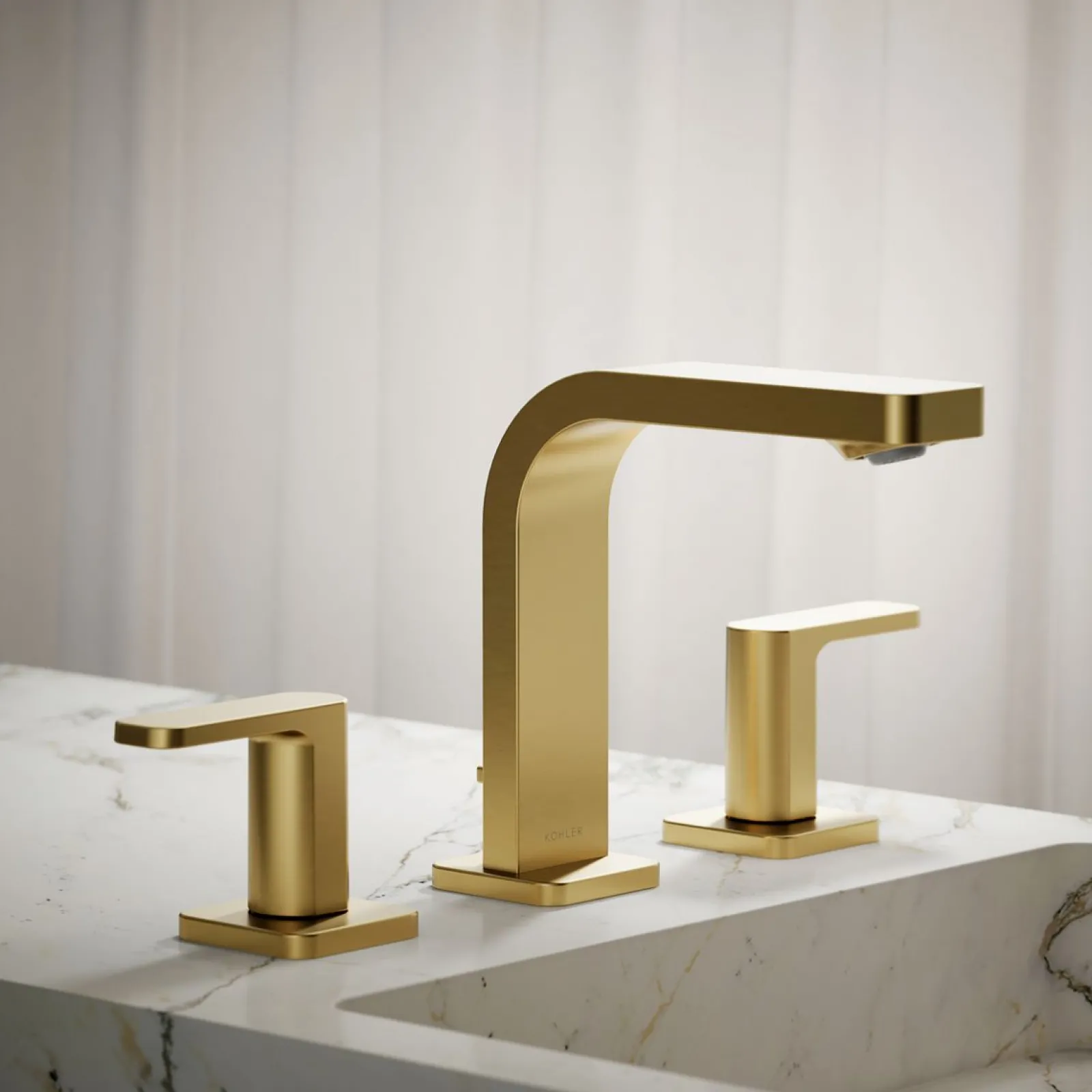 Widespread bathroom sink faucet, 1.0 gpm^Kohler New
