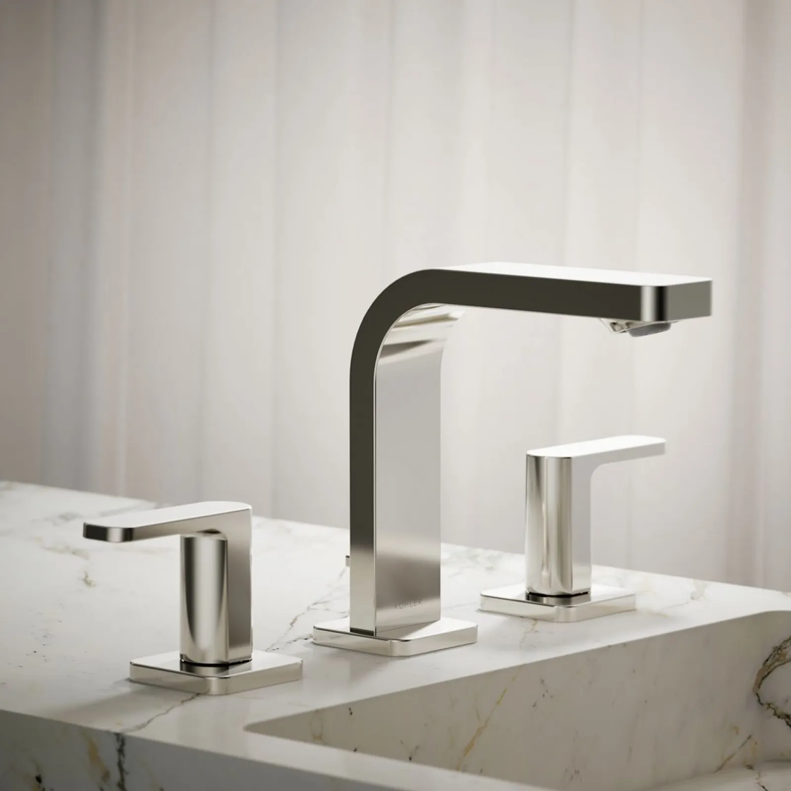 Widespread bathroom sink faucet, 1.0 gpm^Kohler New