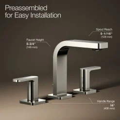 Widespread bathroom sink faucet, 1.0 gpm^Kohler New