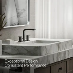 Widespread bathroom sink faucet, 1.0 gpm^Kohler New