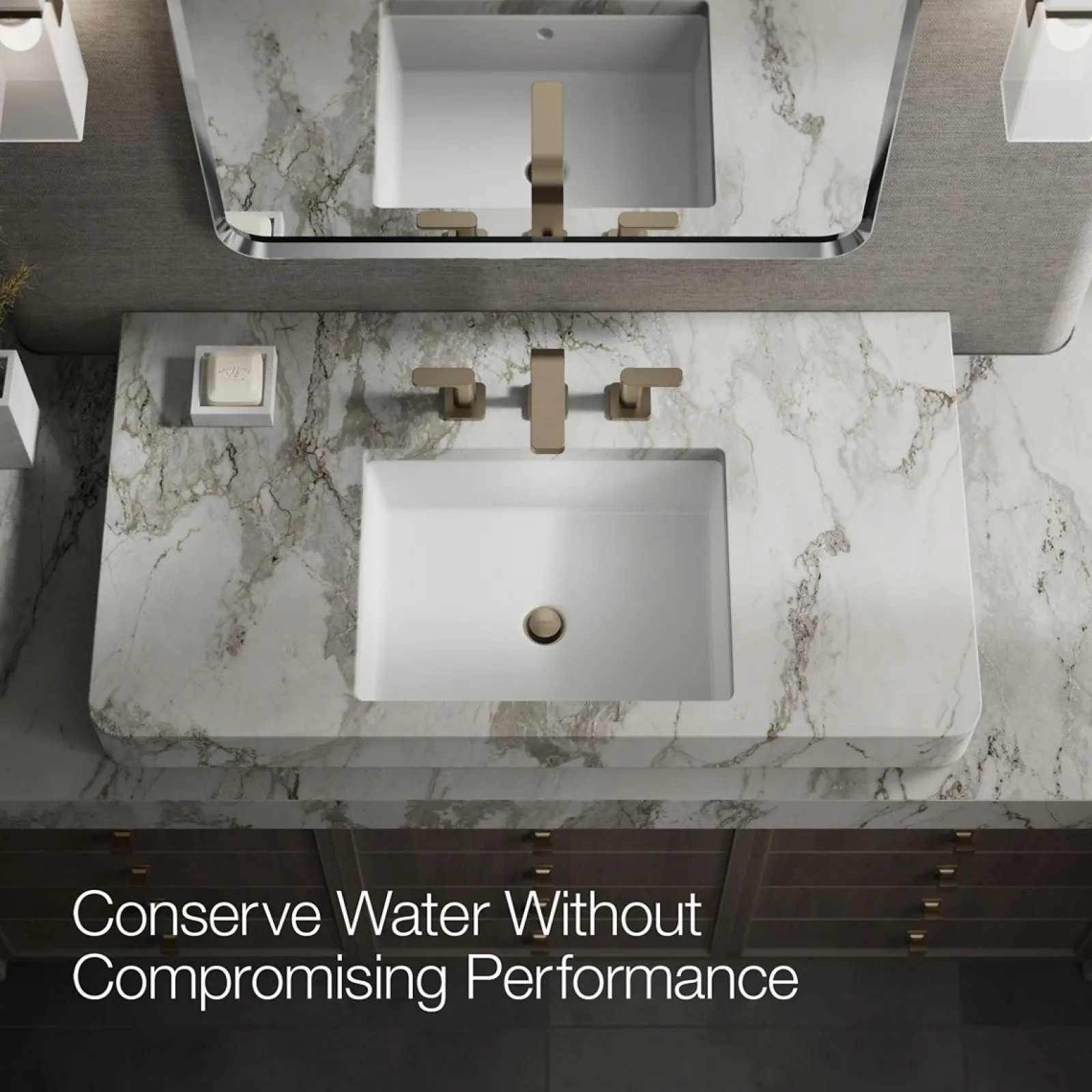 Widespread bathroom sink faucet, 1.0 gpm^Kohler New
