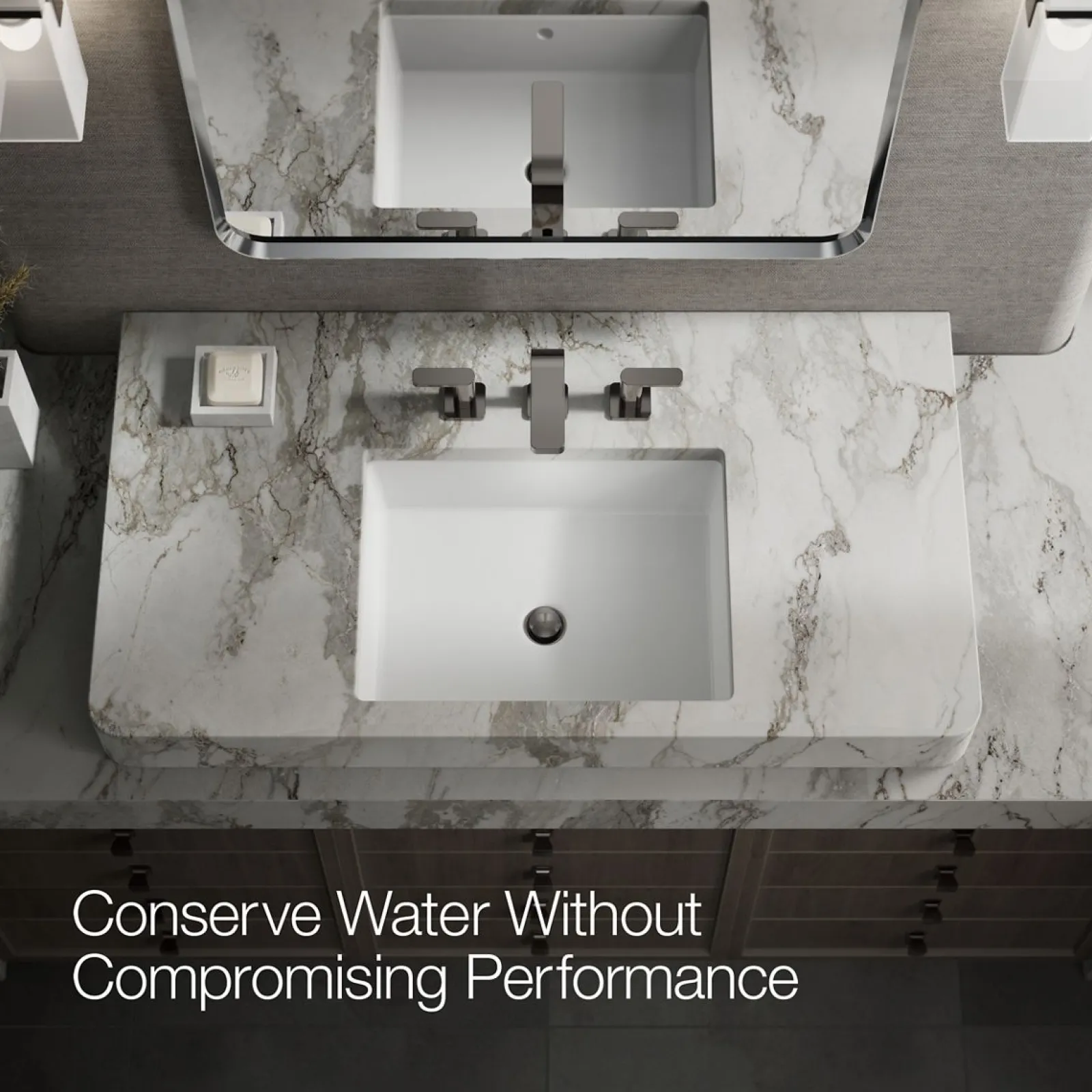 Widespread bathroom sink faucet, 1.0 gpm^Kohler New