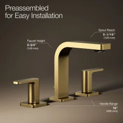 Widespread bathroom sink faucet, 1.2 gpm^Kohler Sale