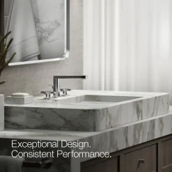 Widespread bathroom sink faucet with Cross handles, 1.2 gpm^Kohler Sale