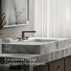 Widespread bathroom sink faucet with Cross handles, 1.2 gpm^Kohler Sale