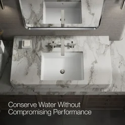 Widespread bathroom sink faucet with Cross handles, 1.2 gpm^Kohler Sale